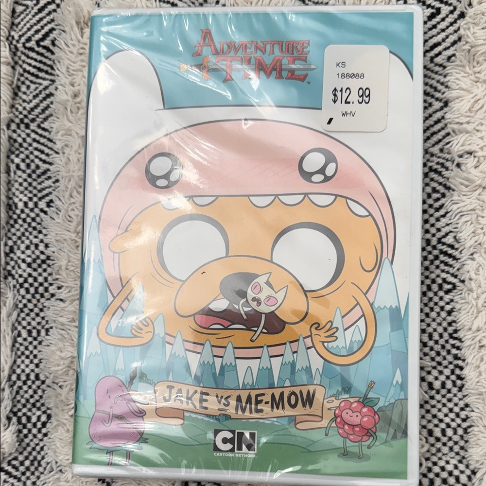 Adventure Time Jake vs Me-Mow DVD - Multicolor